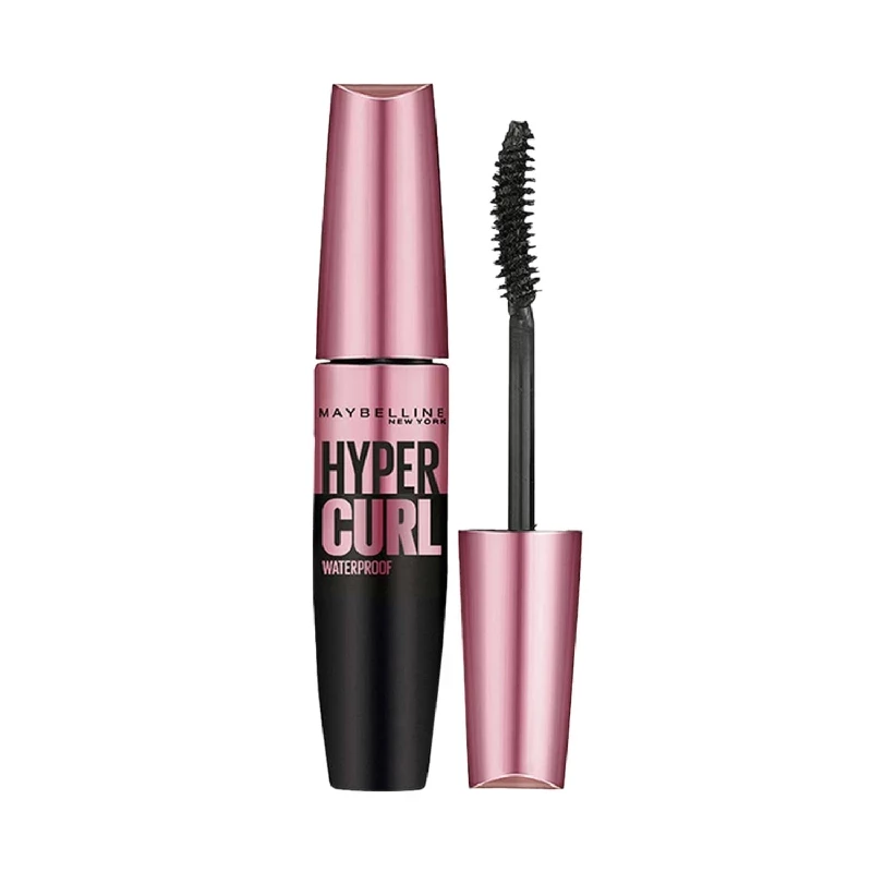 Maybelline New York Hyper Curl Mascara - Waterproof Very Black, 9.2 ml-1.webp